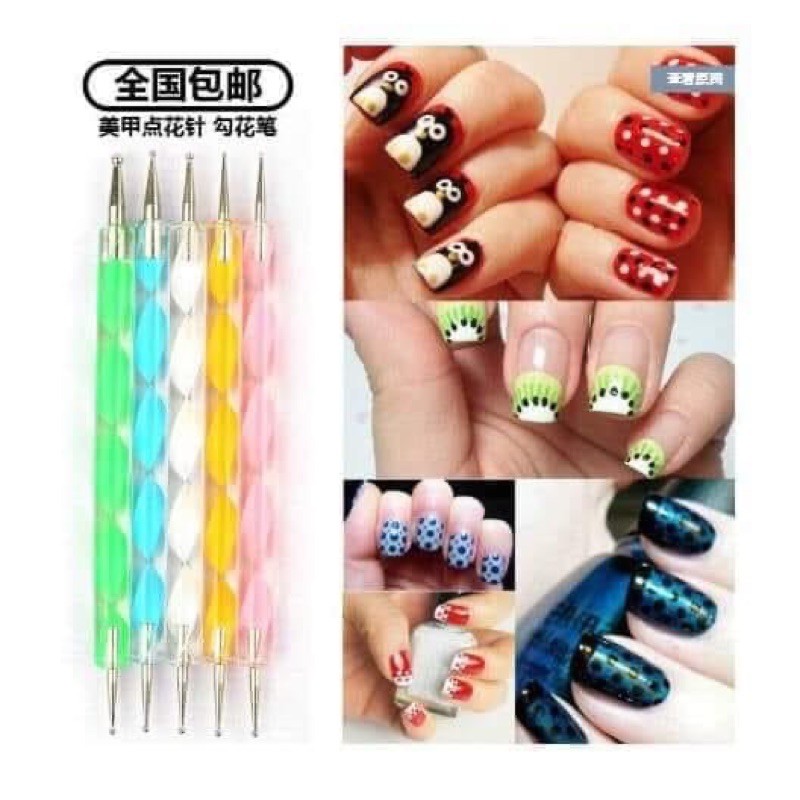 Bộ Bút Chấm Bi 5 Cây