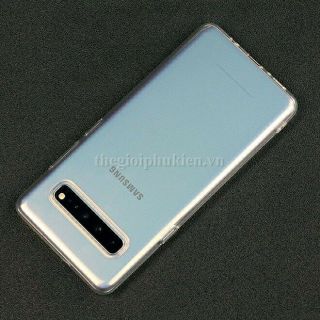 Ốp lưng dẻo silicon samsung galaxy s10/S10 plus siêu mỏng trong suốt