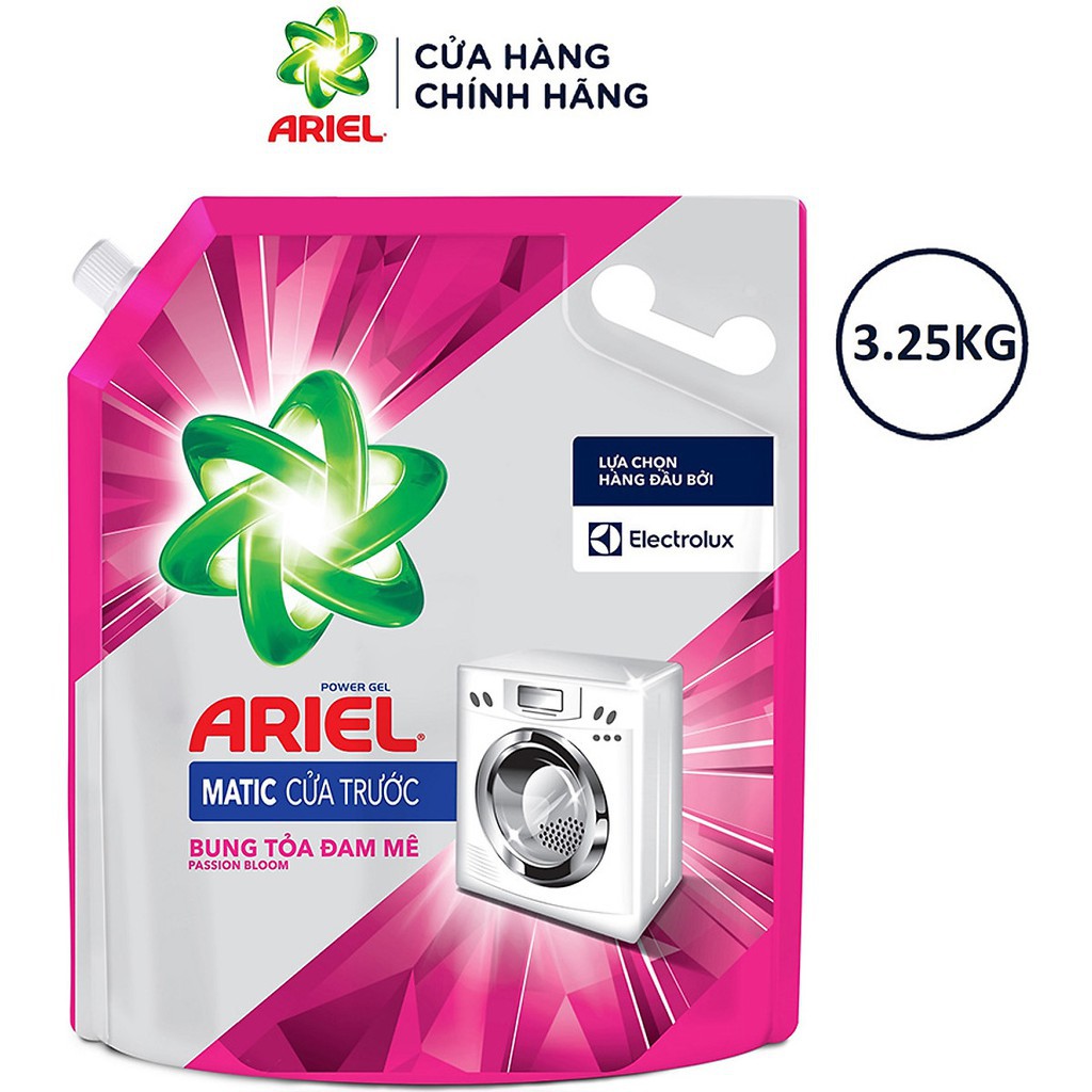 Nước giặt ariel giữ màu túi 3,25kg