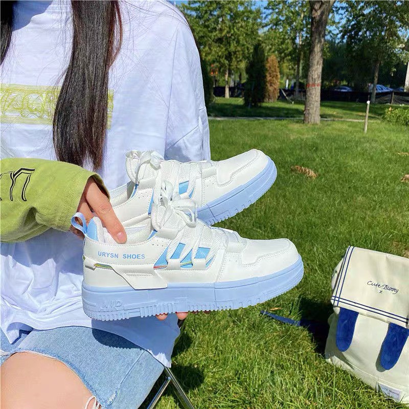 Giày nữ,giày thể thao sneaker có đế pha màu kiểu dáng Đơn giản | BigBuy360 - bigbuy360.vn