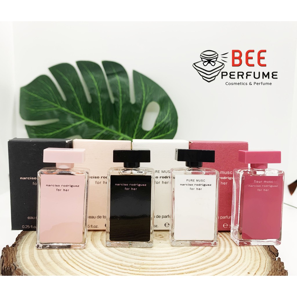 Nước Hoa Narciso Rodriguez For Her EDP, Pure Musc EDP, Rodriguez EDT, Fleur Musc EDP mini chính hãng 7.5ml [THƠM]