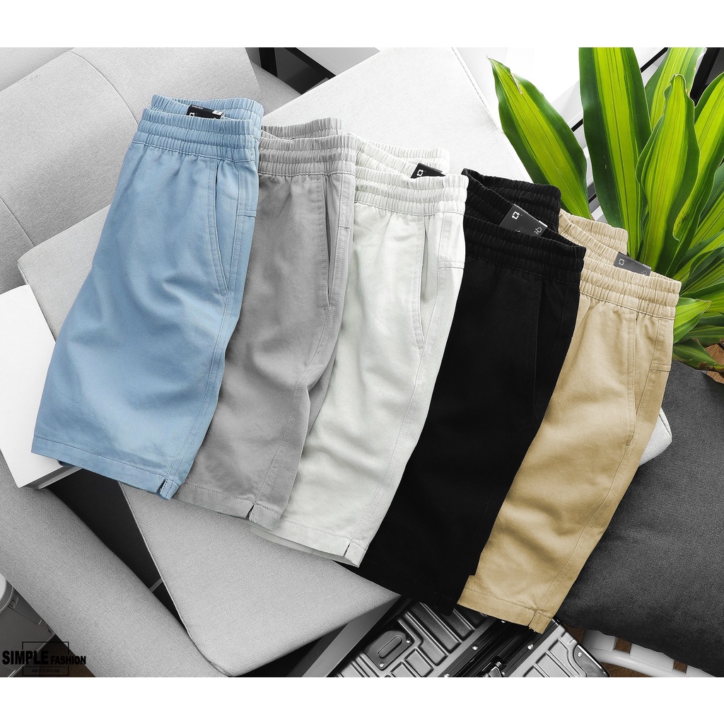 (45 - 100kg)Quần Short Nam Chất Kaki Mềm Mại, Co Giãn Thoải Mái, Quần Đùi Sooc Kaki Nam - QSKN01