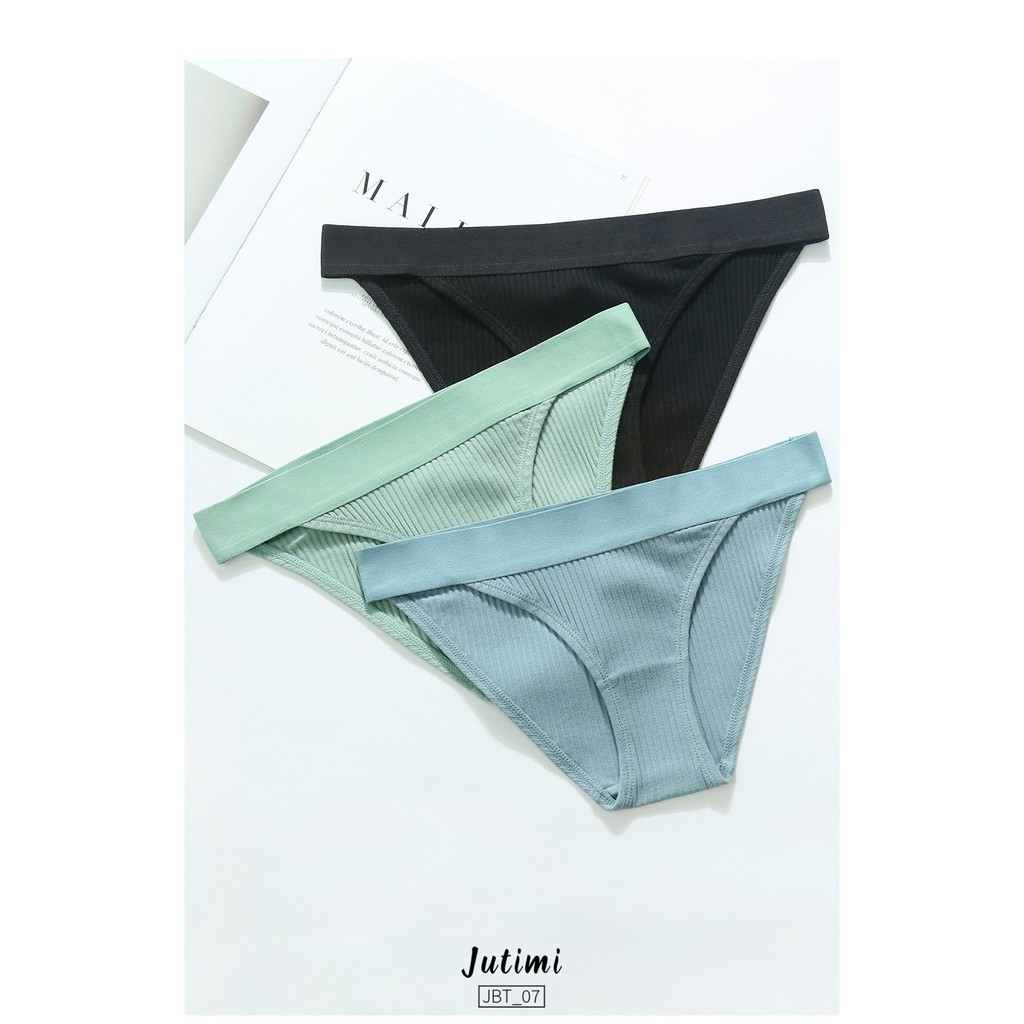 Quần lót nữ Just Bra thun gân mút mỏng thoáng mát, năng động JBT07B | BigBuy360 - bigbuy360.vn