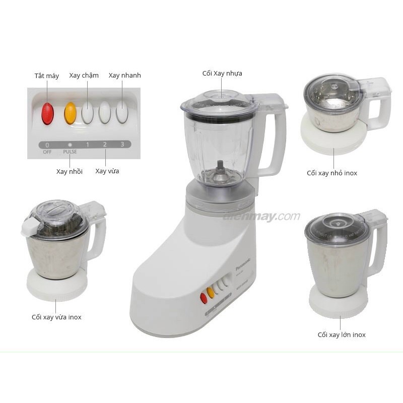 Máy xay sinh tố đa năng Panasonic MX-AC400WRA
