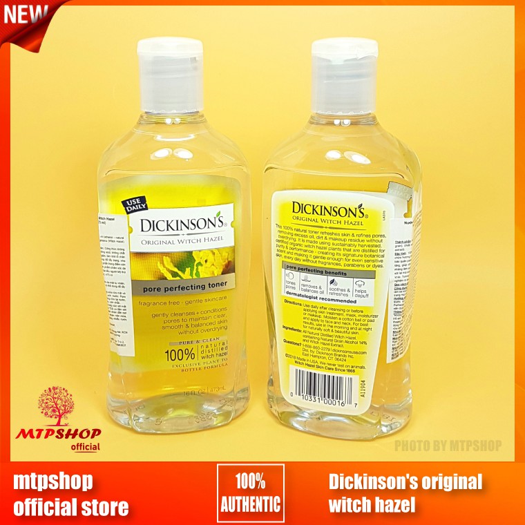 Nước Hoa Hồng Dickinson's Original Witch Hazel