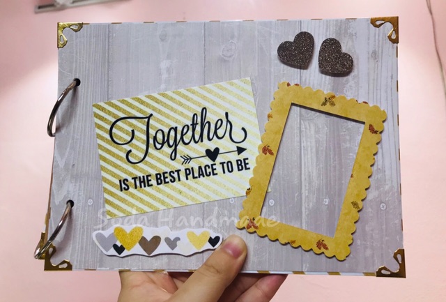 [Album ruột trơn]❤️I love you❤️ Mini Scrapbook