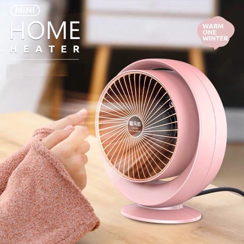 [Mã ELHA22 giảm 5% đơn 300K] Quạt sưởi mini 2 chiều để bàn Heater Fan công suất 800W làm ấm phòng nhanh trong 5 phút