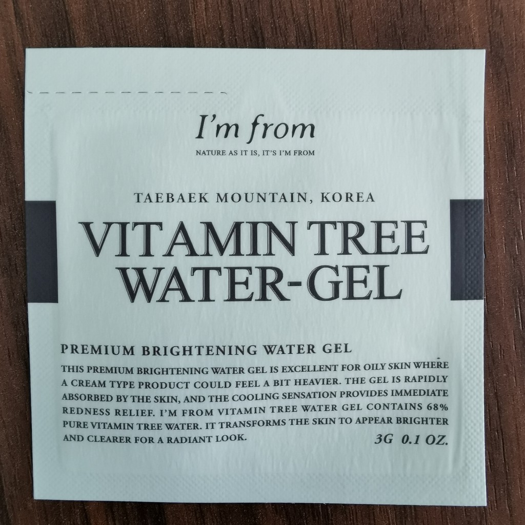 MẪU THỬ Dưỡng ẩm I'm From Vitamin Tree Water-Gel