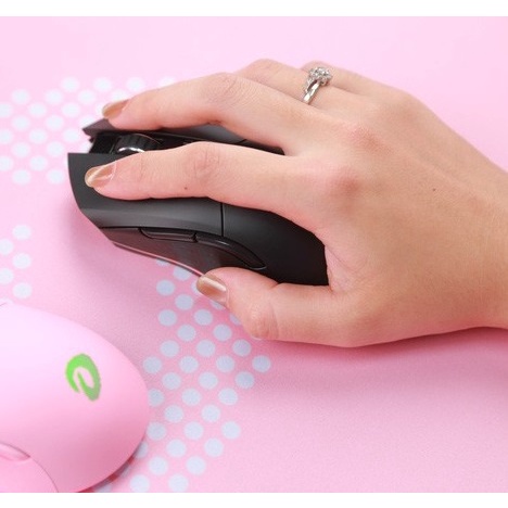 Chuột không dây Gaming Dareu EM901 Black / Pink / White ( LED RGB , Pin sạc )