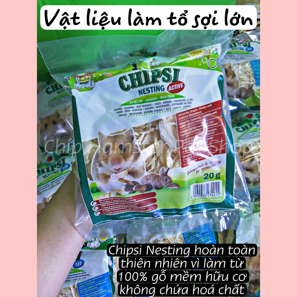 Lót ổ ngủ Hamster &lt;Chinh hãng Chipsi&gt;