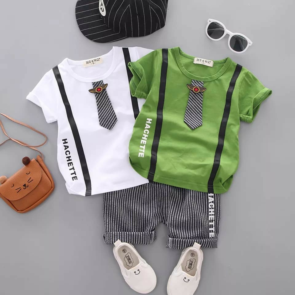 Đồ bộ cà vạt cho bé trai