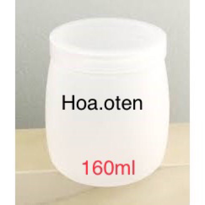 [Giá Huỷ Diệt] Hũ Làm Sữa Chua Lọ Đựng Kem Caramen Có Nắp Đậy Nhựa 160ml 120ml Dày Dặn