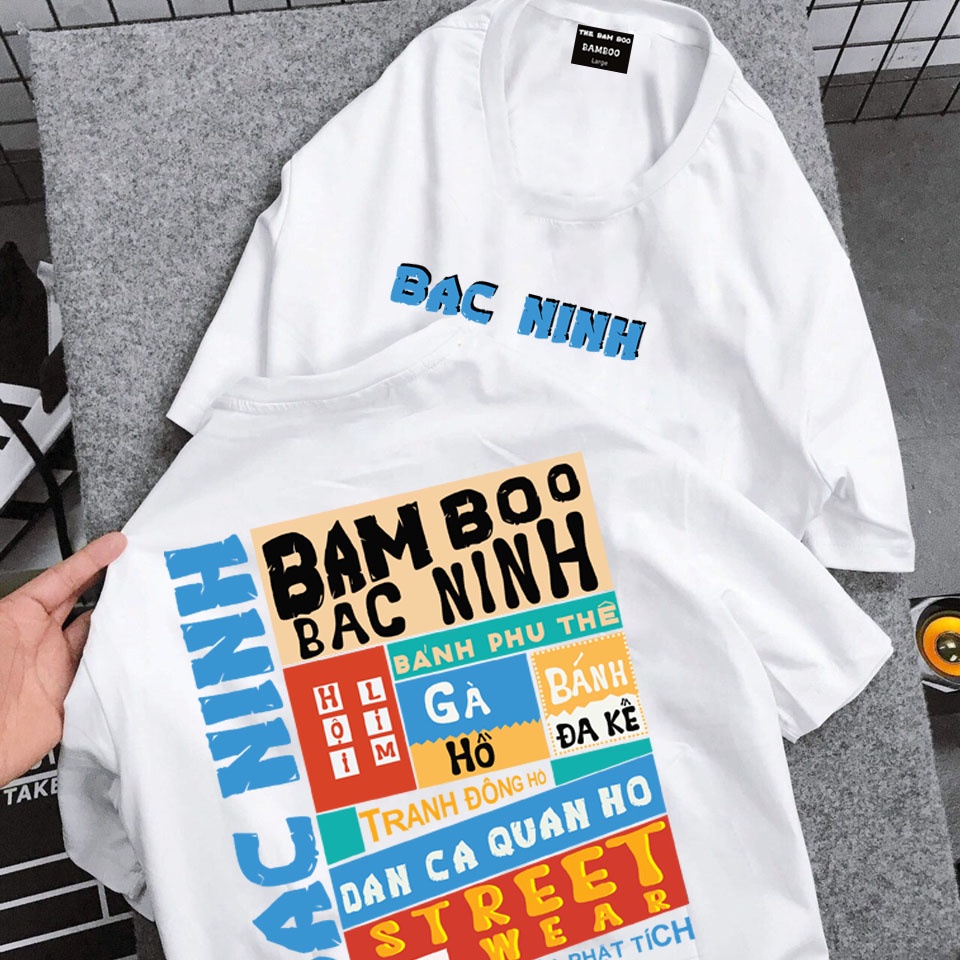 Áo Thun BẮC NINH Unisex Áo Phông BẮC NINH BamBoo