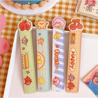 Thước kẻ 15cm (giao màu ngẫu nhiên)