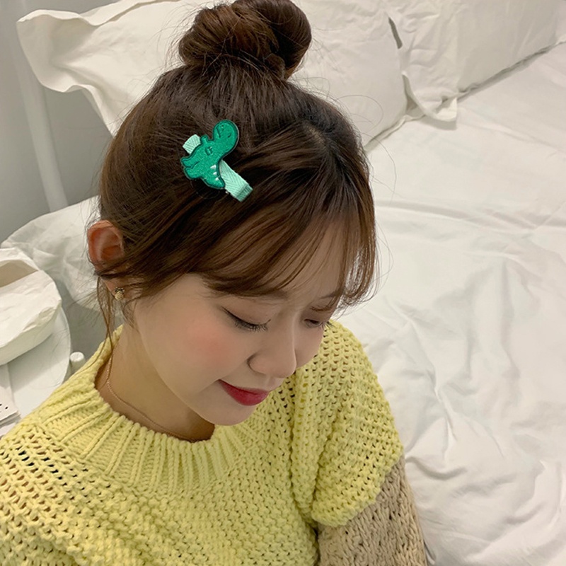 Kẹp tóc mái gắn hình thú vật hoạt hình đáng yêu cho bé gái