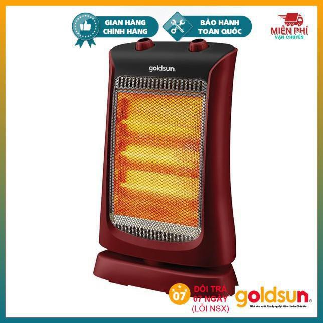 Sưởi halogen 3 bóng Goldsun GHLH-2002