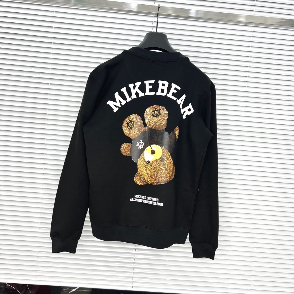 🔥Hot🔥Áo nỉ Mikenbear in gấu hot trend Nam Nữ Thu Đông 2022