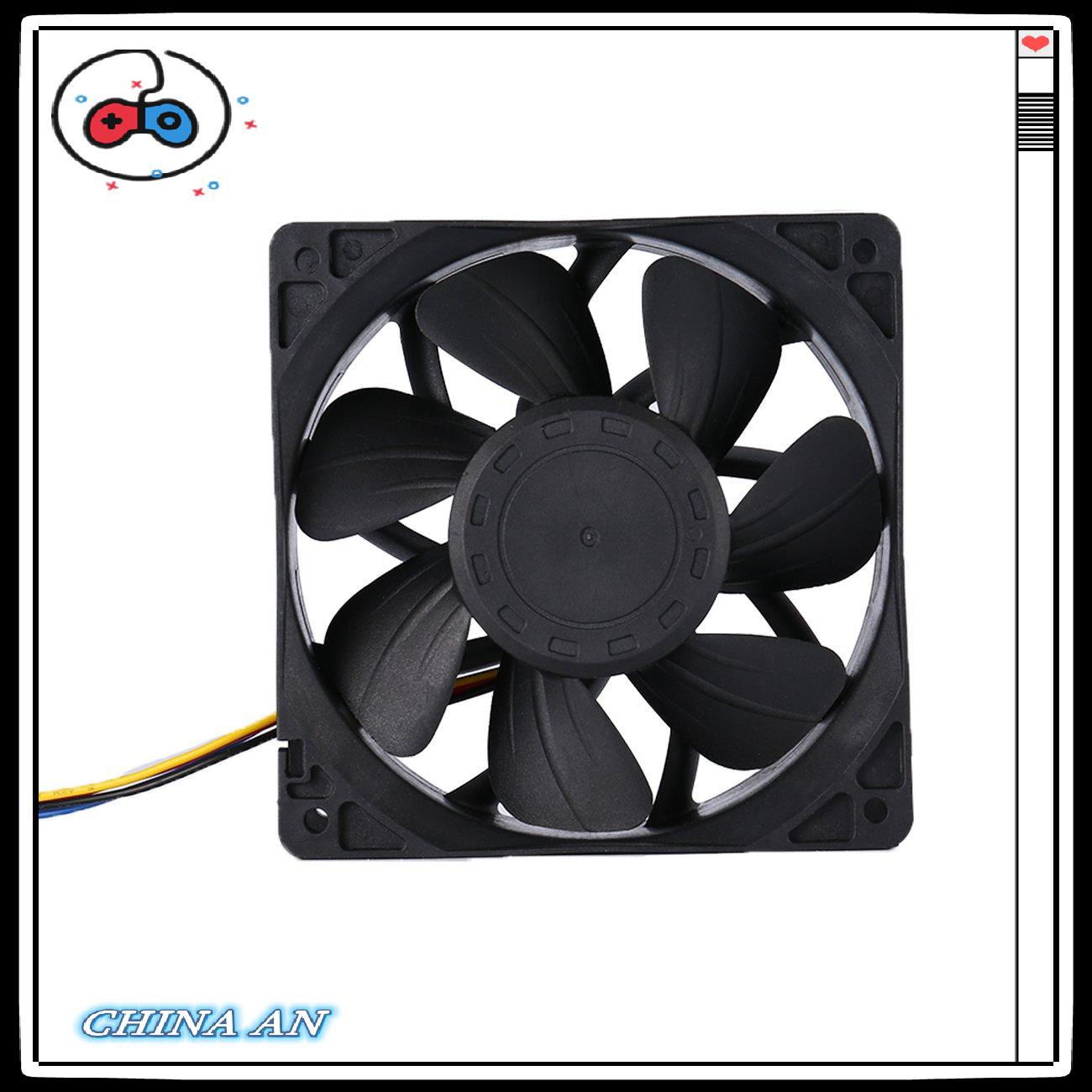 ⚡Hot sản phẩm/7500RPM DC12V 5.0A Brushless Miner Cooling Fan For Antminer Bitmain S7 S9