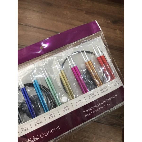 Set kim đan Knitpick kim loại
