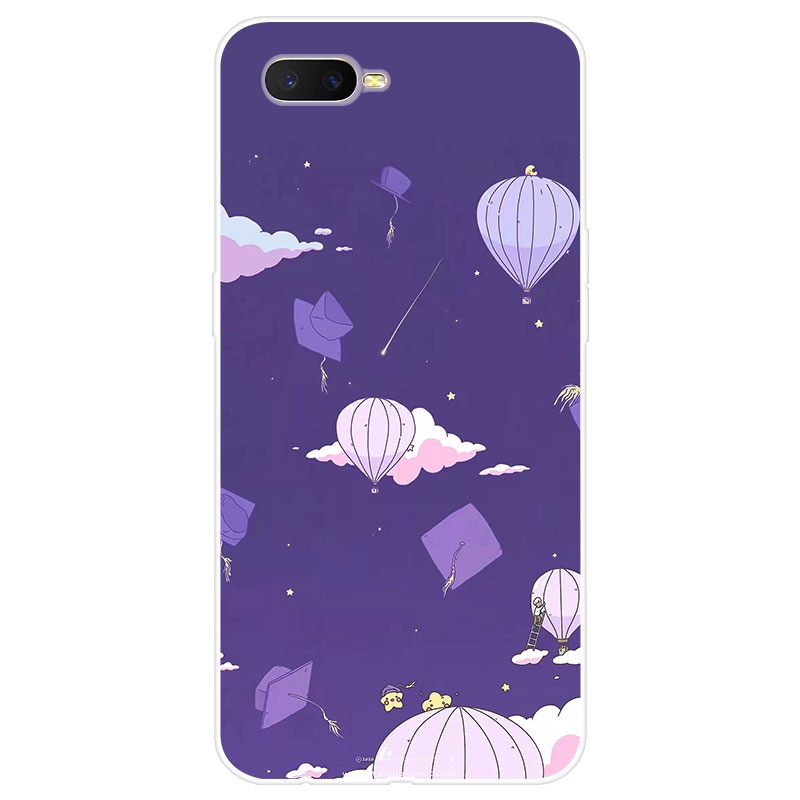 Ốp lưng TPU mềm in hình hoạt hình cho OPPO K1 OPPOK1