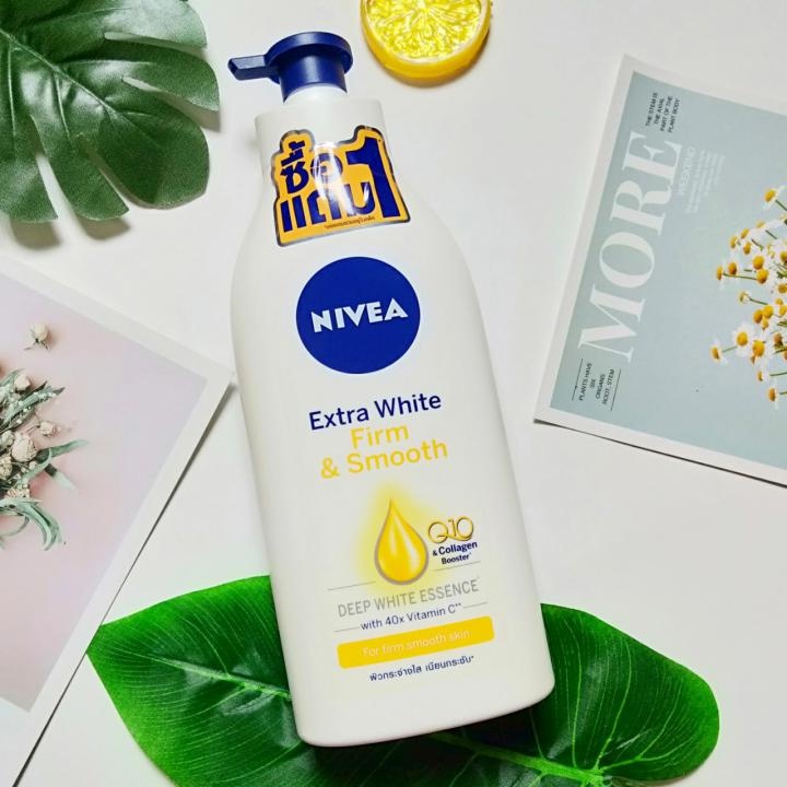 Sữa Dưỡng Thể Nivea 400ml Chứa Q10, Collagen &amp; Vitamin C Làm Trắng Da Gấp 40 Lần Thái Lan