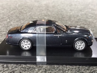Xe Mô Hình Rolls Royce Phantom Coupe 1:64 Collector's Model (Xanh ĐEN  )