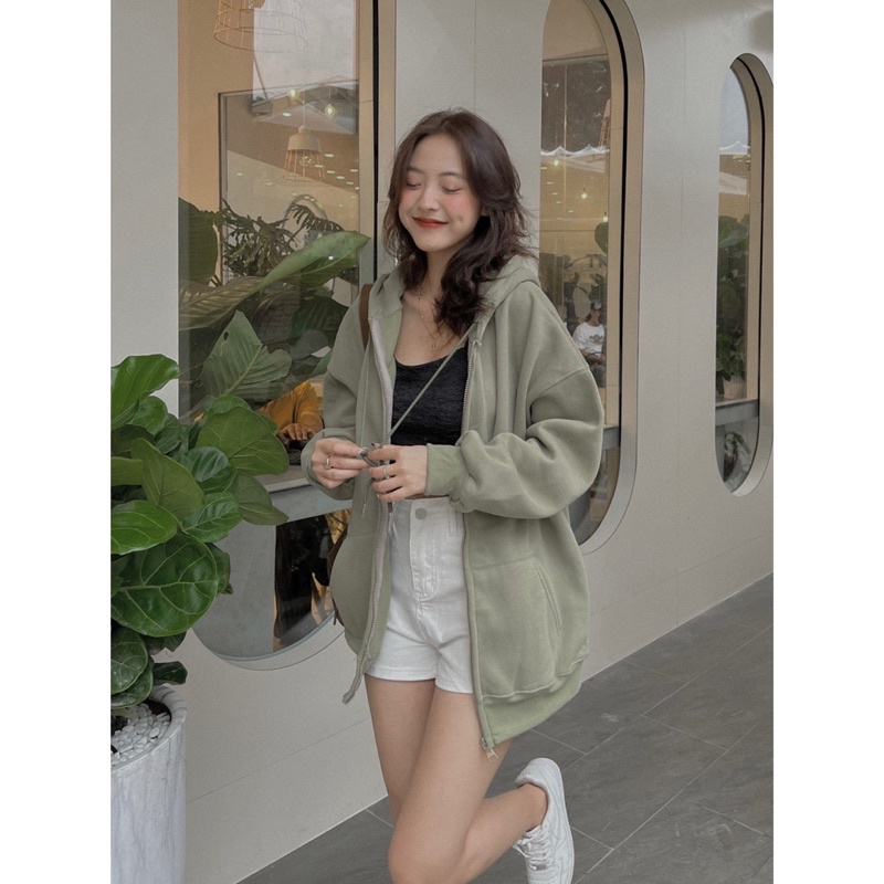 Áo khoác nỉ bông - 36661A - trơn