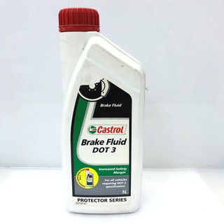Nhớt chính hãng trợ lực tay lái CASTROL BRAKE FLUID DOT 3 / DOT 4 1 LÍT