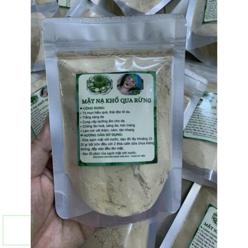 1kg bột mặt nạ mướp đắng, khổ qua rừng handmade