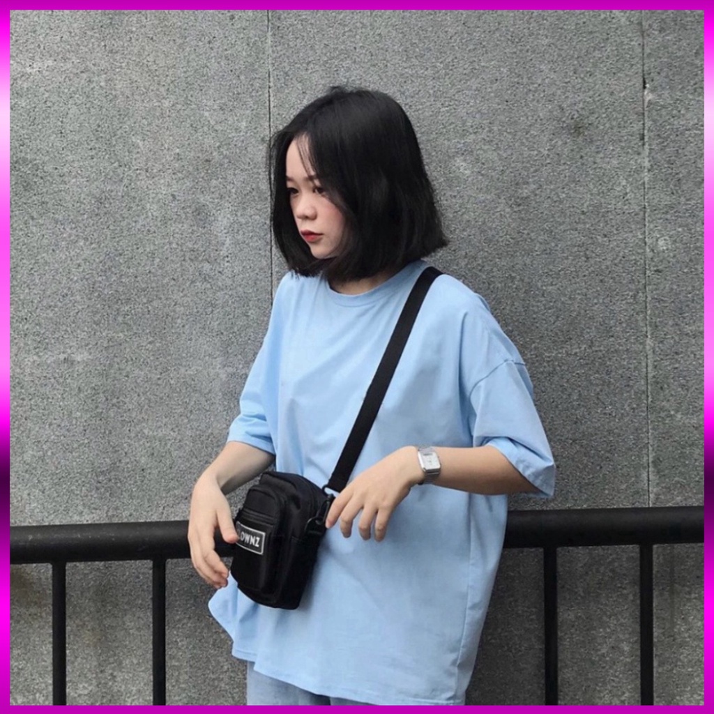 Áo Thun Trơn Tay Lỡ Cotton TTL01 cao cấp - Áo phông trơn nam nữ tay lỡ form rộng oversize < 65kg | BigBuy360 - bigbuy360.vn