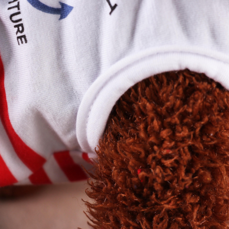 Áo Phong Cách Thủy Thủ Kẻ Sọc Cho Thú Cưng