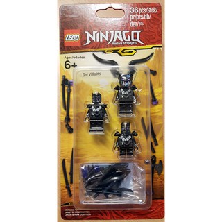 Lego Ninjago 853866 Oni Villains blister pack Bộ xếp hình Lego 3 nhân vật quỷ Oni