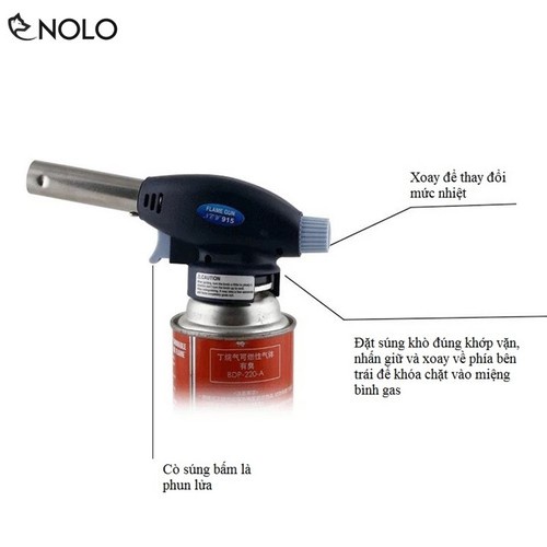 Khò gas mini 920-Hàng cao cấp-chống xì gas ( khò bầu )