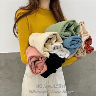 Áo len tay dài cổ cao dáng ôm 10 màu thời trang cho nữ
