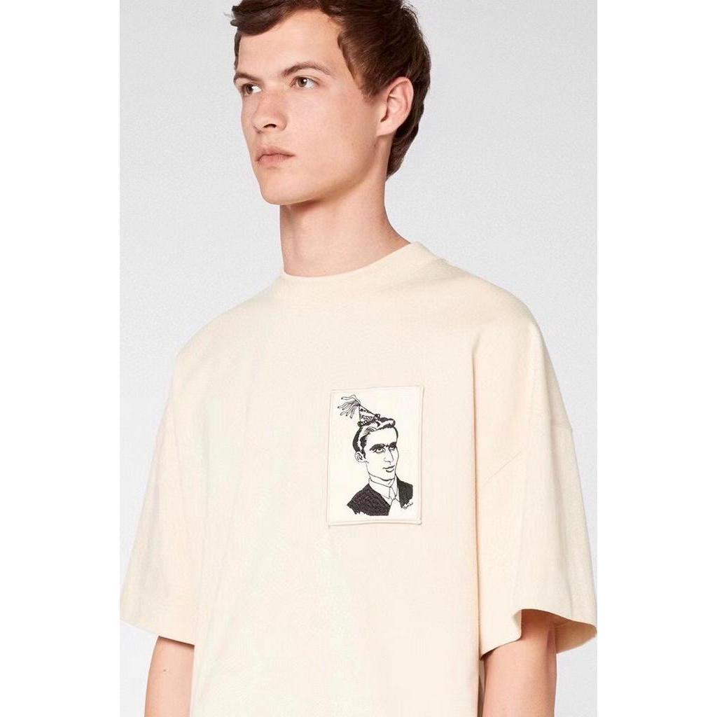 Áo phông unisex AMI Oversize -Be [ Dirty Island]