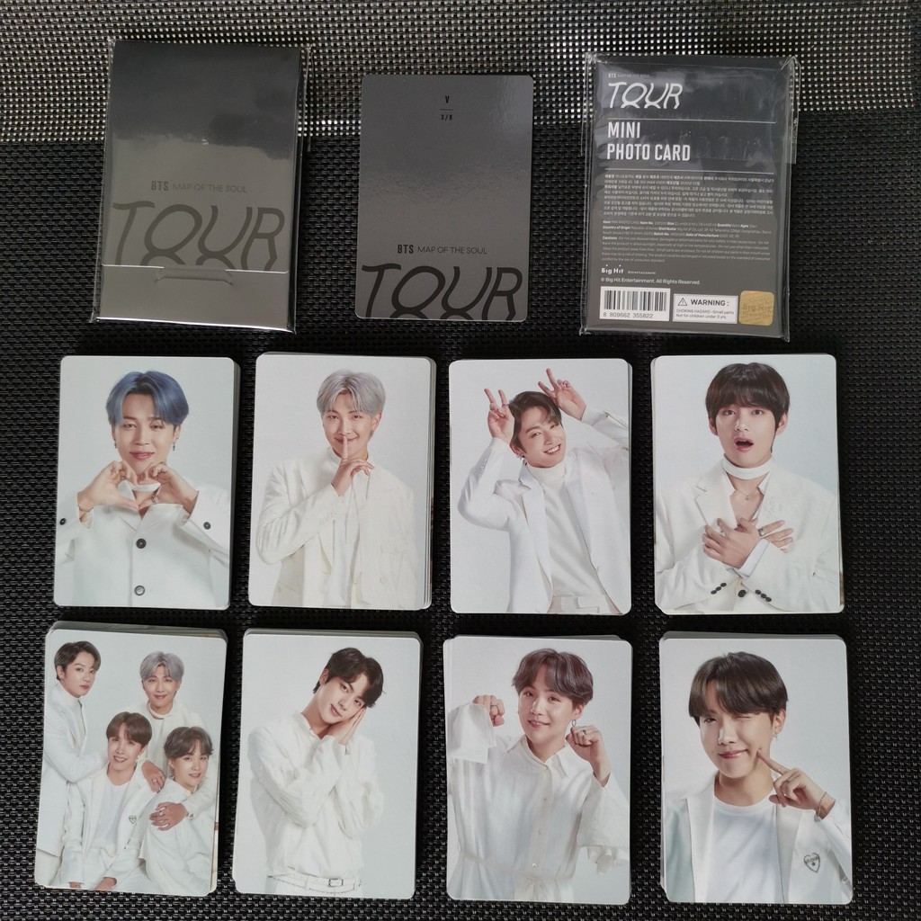 MINI PHOTOCARD MAP OF THE SOUL TOUR Bangtan OFFICIAL CHÍNH HÃNG K78