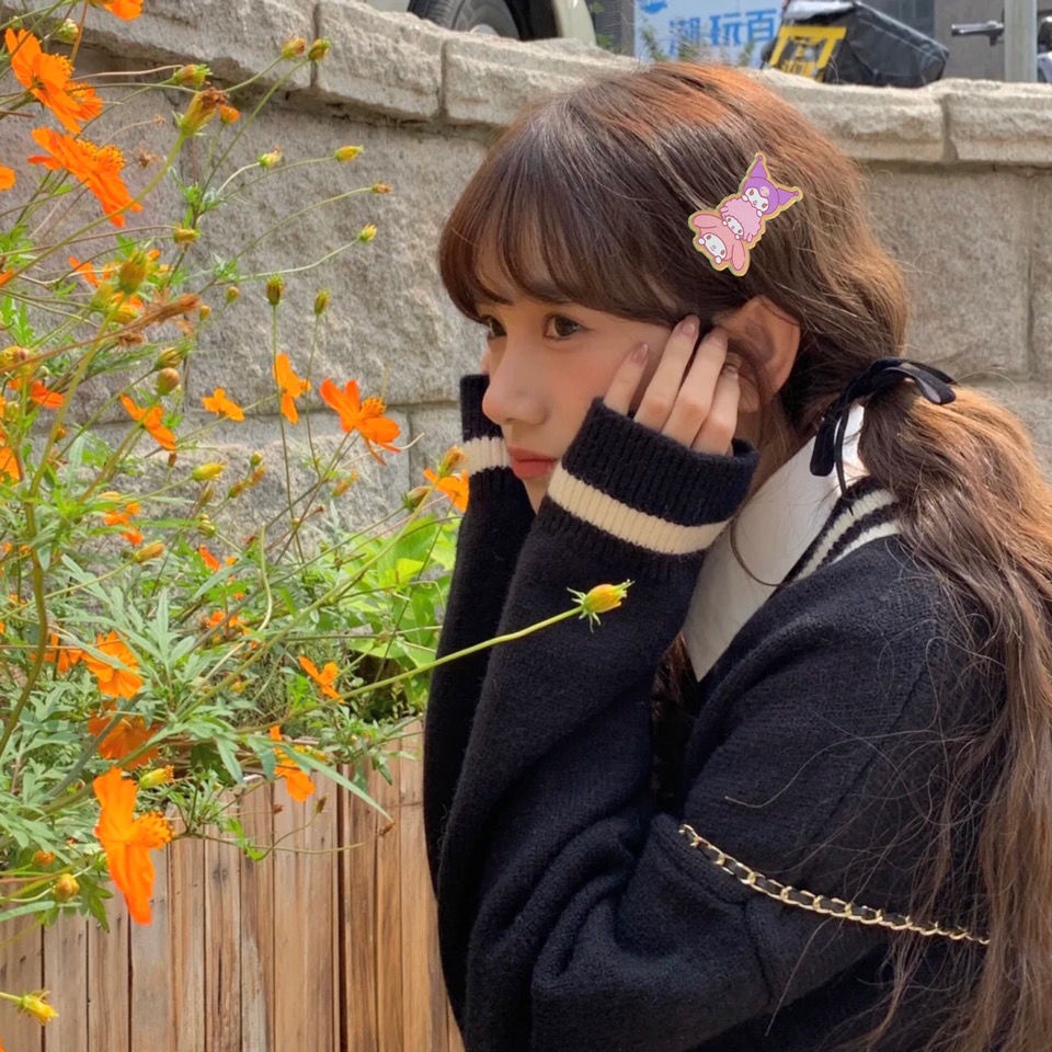 Kẹp Tóc Hoạt Hình Nhật Bản Kulomi Bangs Dễ Thương Cá Tính Thời Trang Cho Nữ