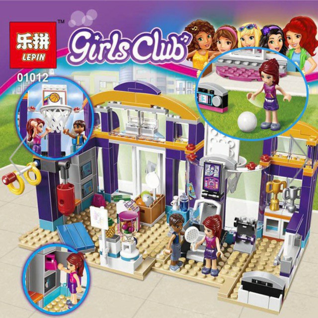 Lego Friend Lepin 01012 Trung tâm thể thao Heartlak