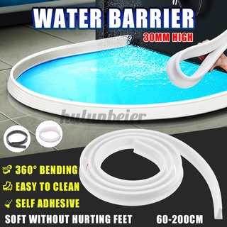 Tấm Cao Su Chặn Nước Npower007 Màu Trắng Water Barrier Stopper Kitchen Bathroom