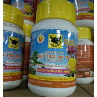 Phân Bón Đầu Trâu MK701- Dùng Cho Hoa Lan, Cây Kiểng- Kích Thích Ra Hoa