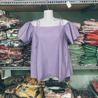 Áo tím Lavender kiểu dáng Hàn Quốc hàng Quảng châu cao cấp