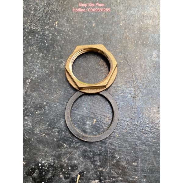 Tán đồng và ron cao su phi 21 27 34