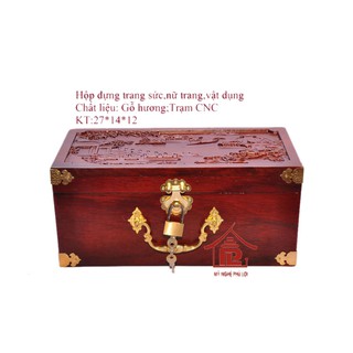 Hộp đựng trang sức vật dụng mặt trạm CNC