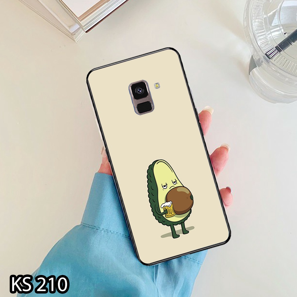 Ốp lưng Samsung A6-2018/A6 Plus/A8-2018/A8 Plus in hình Trái bơ_KINGSTORE.HN_Ốp SS A6/A6 Plus /A8 /A8 Plus