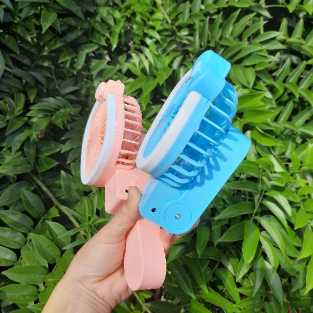 Quạt Tích Điện Mini Cầm Tay Gấp Gọn Tiện Dụng | BigBuy360 - bigbuy360.vn