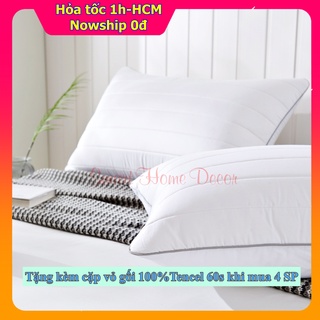 Siêu phẩm gối Tơ tằm Latex Deep Sleep, siêu êm, mềm hàng xuất Nhật, chuẩn khách sạn 5 sao quốc tế