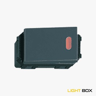 Công tắc D, có đèn báo, 2 tiếp điểm 20A xám Panasonic