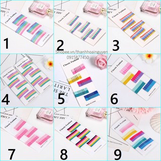 Set 50 kẹp tăm sắc màu