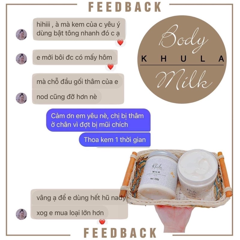 [TRẮNG BẬT TÔNG] Kem body trắng da Body Milk không bết rít, dưỡng trắng da body sau 7 ngày