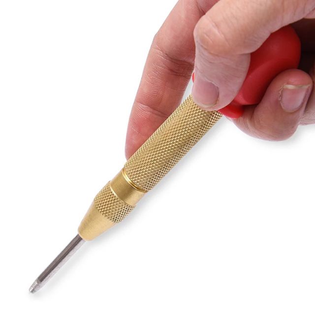 Đục lấy dấu tự động ,Bung tu lấy dấu định vị lỗ khoan có mũ chụp, Đục đánh dấu mũi khoan 130mm